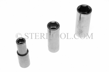 #10659 - 1-5/16" x 1/2 DR Stainless Steel Deep Socket. 1/2 dr, 1/2dr, 1/2-dr, deep, stainless steel, socket